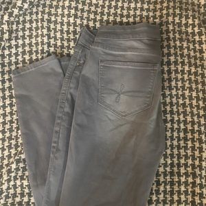 gray wash jeggings
